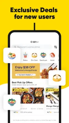 HungryPanda Food Delivery android App screenshot 5